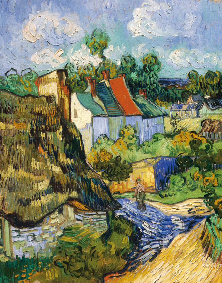  文森特·威廉·梵高  Vincent Willen Van Gogh —— 奥威尔的房屋